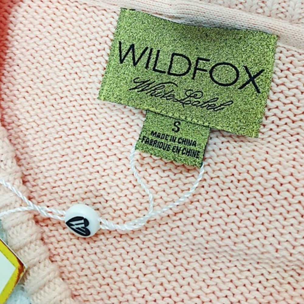 NWT Wildfox White Label Joan the Cat Sweater - Picture 7 of 8